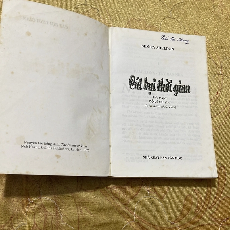 Cát bụi thời gian- Sidney Sheldon  470480