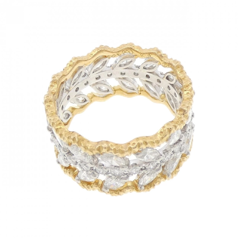 Nhẫn kim cương K18YG/PT900 2.15CT 667908