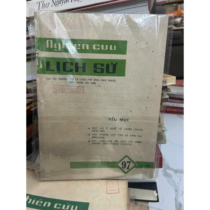 Tạp chí Nghiên cứu Lịch sử - Số 97 - Tháng 4/1967 703372