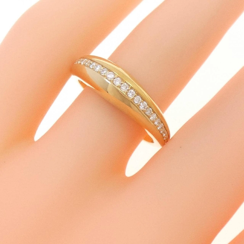 【Sản phẩm mới】Nhẫn kim cương K18YG 0.27CT 673357