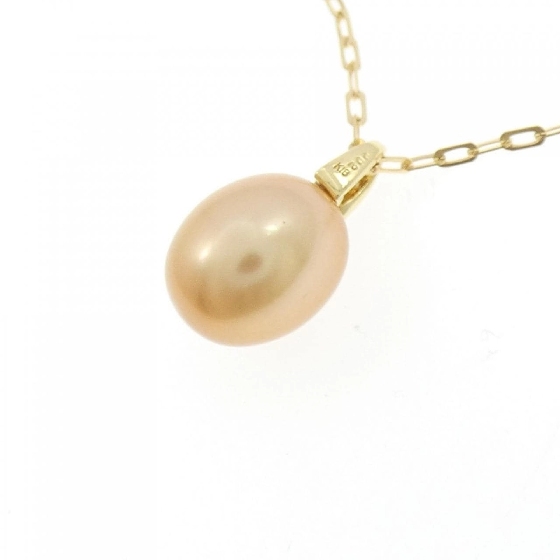 K18YG/750YG Ngọc trai trắng - Hàng hiệu Authentic 856853