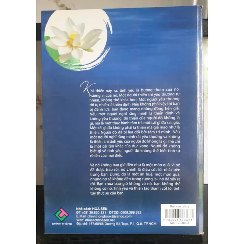 Hoa Sen Trắng - Phản ánh chân thực nội dung về hoa sen và thiền 700854