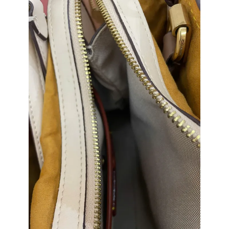 Túi xách siêu hợp mùa thu đông Coach da thật 100% không tì vết huhuhu pass 605596