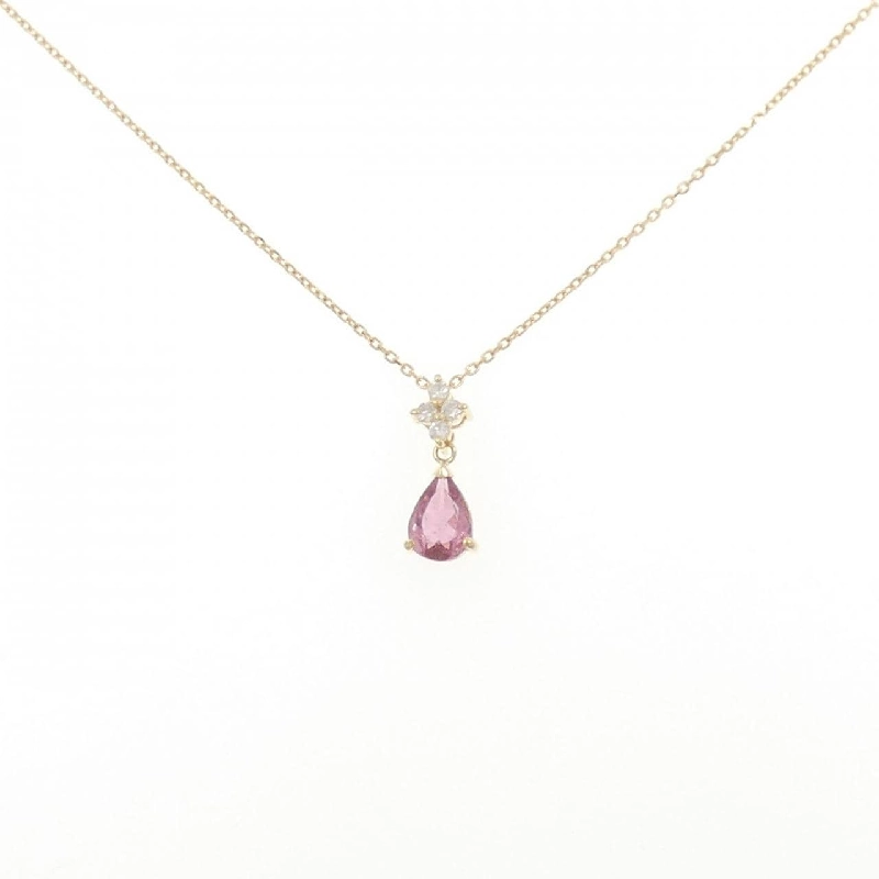 K18YG Tourmaline Necklace - Hàng hiệu Authentic 859931