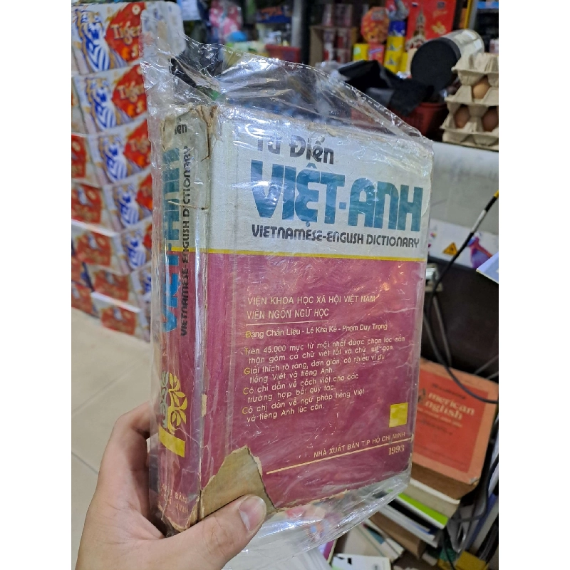 Từ Điển Việt-Anh (1993) - mới 70% ố rách bìa - GIÁO TRÌNH, CHUYÊN MÔN - HCM3012 749796