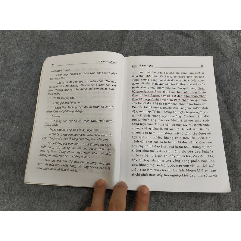 LUẬN VỀ NHÂN QUẢ 549206