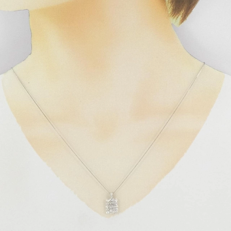 Dây chuyền kim cương PT900/PT850 1.00CT - Hàng hiệu Chính hãng 861644