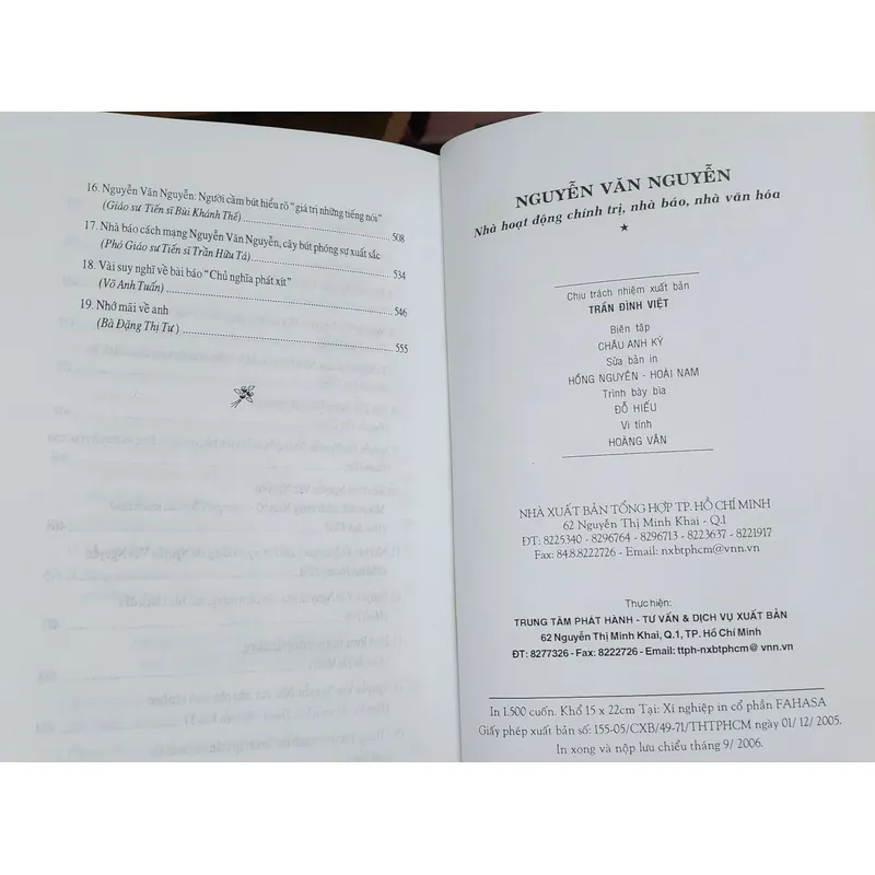 NGUYỄN VĂN NGUYỄN - Nhà hoạt động chính trị, nhà báo, nhà văn hóa (562 trang) 739411