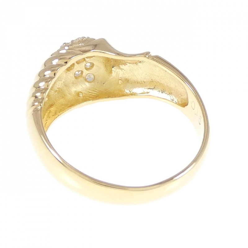 Nhẫn kim cương K18YG 0.16CT 672090