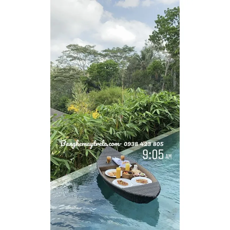 Khay nổi hồ bơi hình thuyền 702743