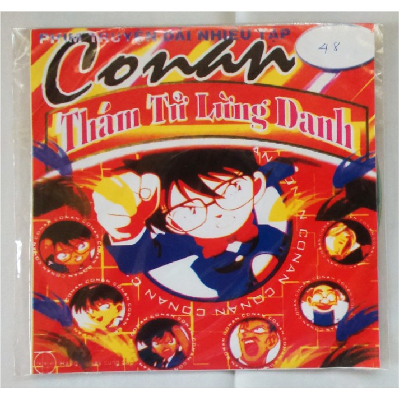 Đĩa VCD hoạt hình Thám tử lừng danh Conan xưa (Tập 48) 10645