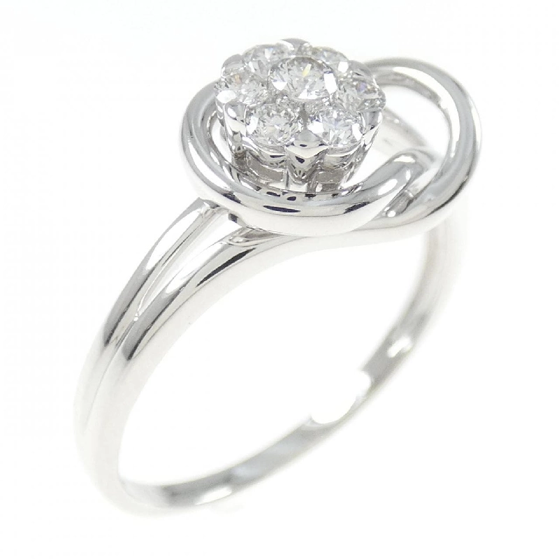 Nhẫn kim cương K18WG 0.27CT - Hàng hiệu Authentic 849806