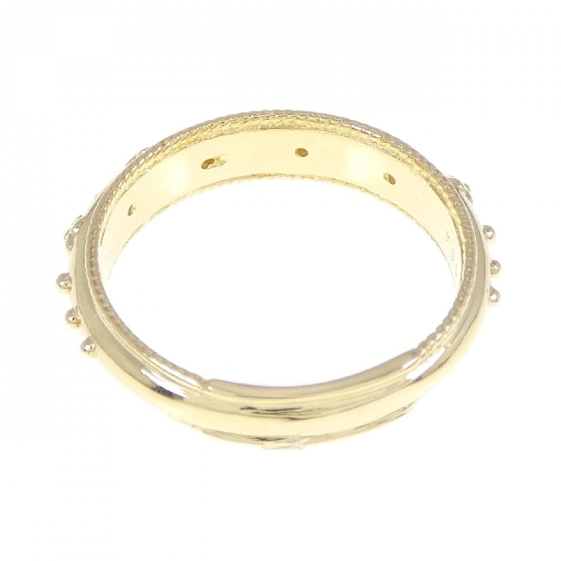 Nhẫn kim cương 750YG 0.04CT 671589