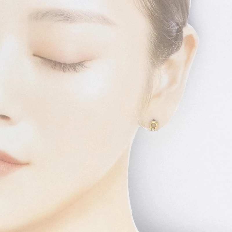 K18YG Bông tai kim cương - Hàng hiệu Authentic 870041