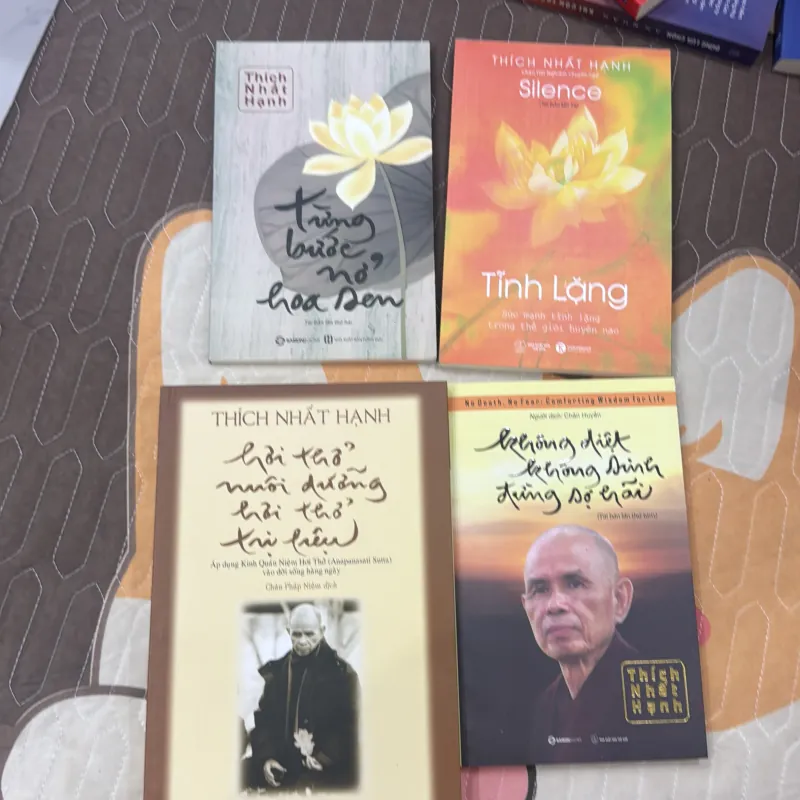 Combo 4 cuốn sách thích nhất hạnh: Không diệt không sinh đừng sợ hãi 1019691