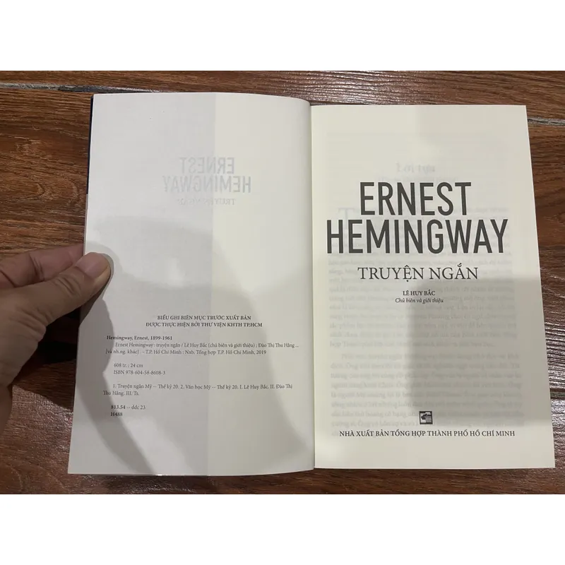 Truyện Ngắn Ernest Hemingway - Lê Huy Bắc (k3) 674905