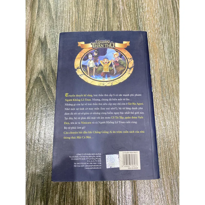 LÒ LUYỆN THẦN THÚ**TẬP 2**NGƯỜI KHỔNG LỒ TITAN CUỐI CÙNG**TẶNG QUÀ 0Đ**FREESHIP 605960