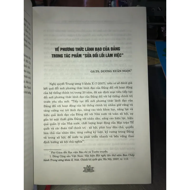 60 năm tác phẩm sửa đổi lối làm việc  754055