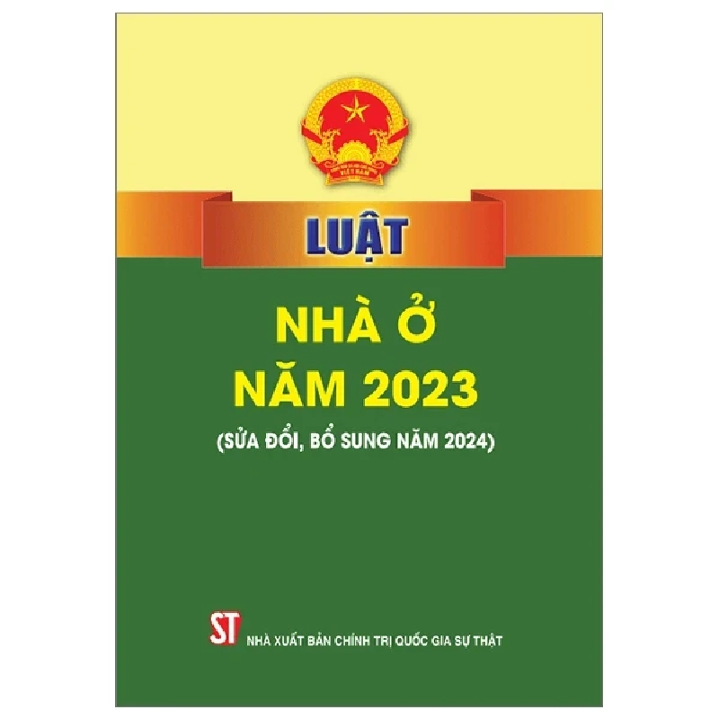 Luật Nhà Ở Năm 2023 (Sửa Đổi Bỗ Sung 2024) - Quốc Hội 301192