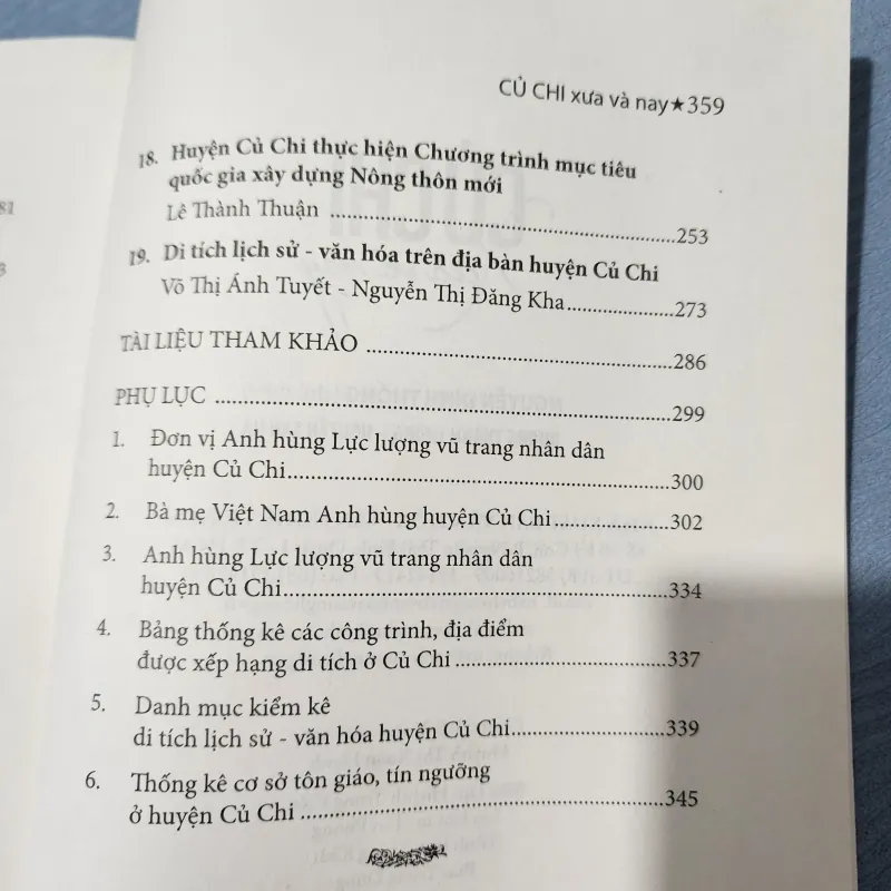 Củ chi xưa và nay | nguyễn đình thống chủ biên 930866