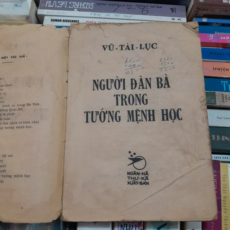 NGƯỜI ĐÀN BÀ TRONG TƯỚNG MỆNH HỌC - VŨ TÀI LỤC  760812