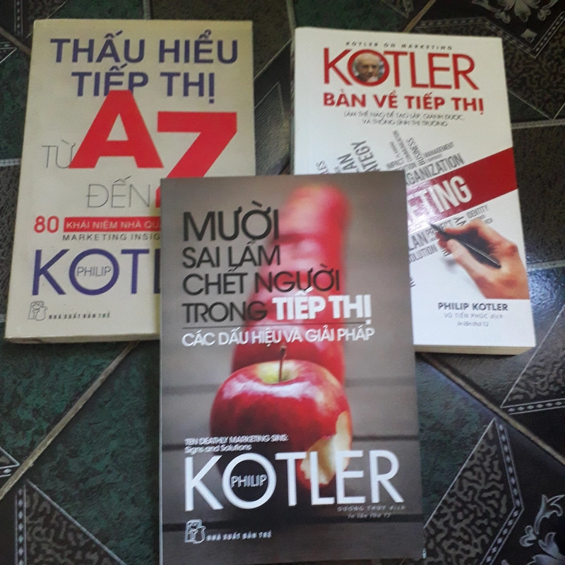 3 CUỐN CỦA PHILIP KOTLER : MARKETING , TIẾP THỊ . 303448