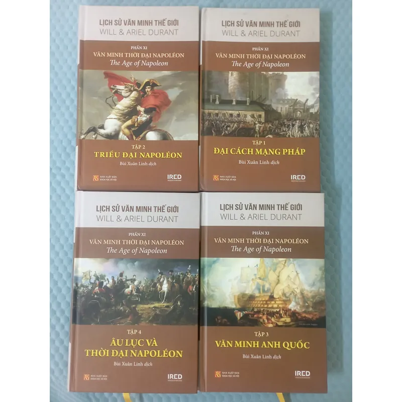 Lịch sử văn minh thế giới - Phần XI, tập 1, 2, 3, 4 707119