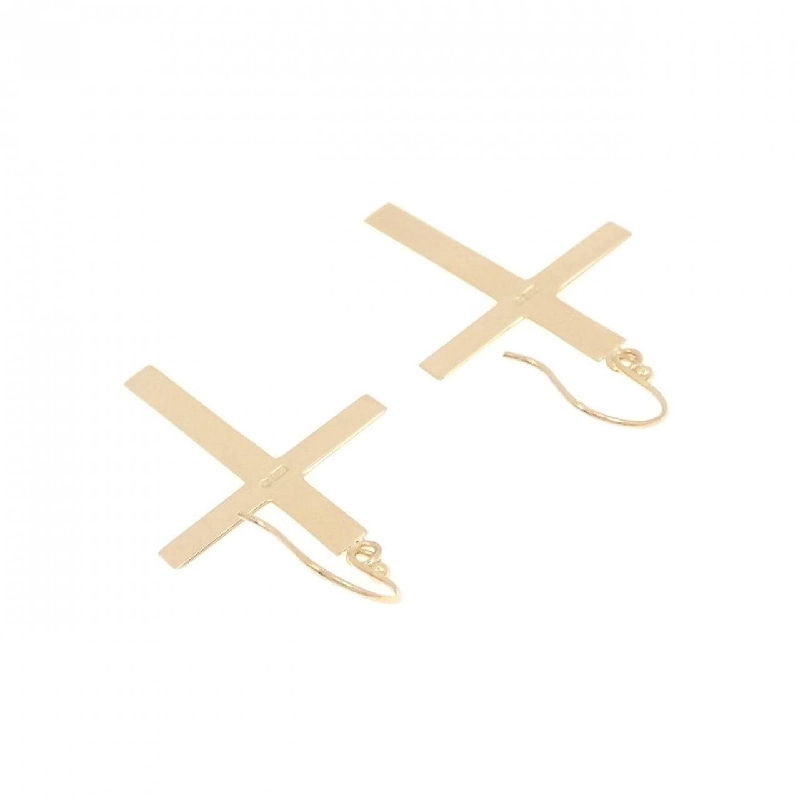 K18YG Khuyên tai chéo - Hàng hiệu Chính hãng 868866