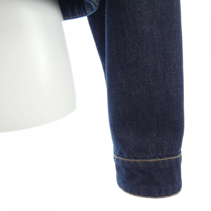 CHANEL LOOK42 P78799V71012 Áo khoác denim - Hàng hiệu Authentic 821673