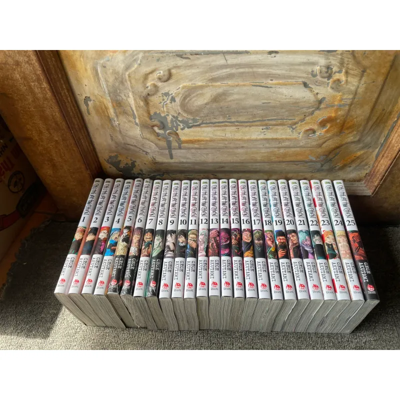 Truyện Chú Thuật Hồi Chiến Tập 1-25 - NXB Kim Đồng 199225