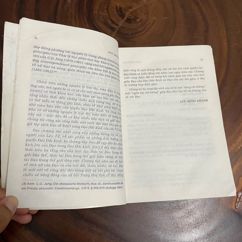 II Tựa sách: Lão Tử Đạo Đức Kinh _ Bản Thể, Hiện Tượng, Siêu Việt Của Đạo - Lưu Hồng Khanh 446253