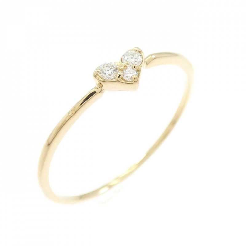 Nhẫn kim cương hình trái tim K18YG 0.05CT - Hàng hiệu chính hãng 853464