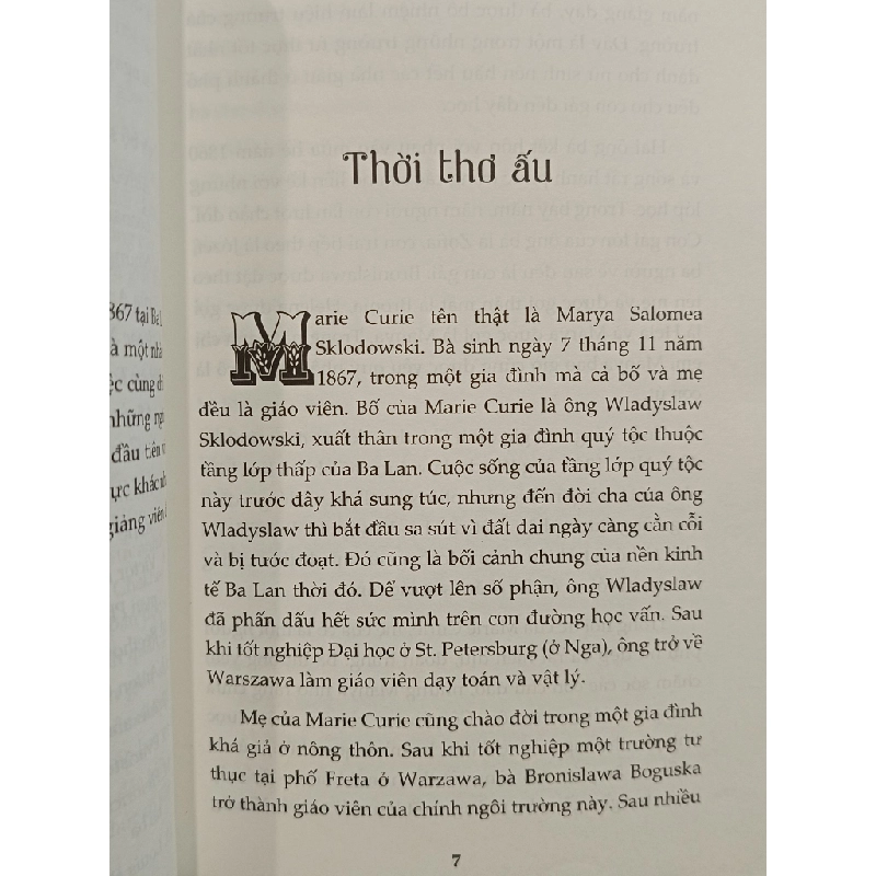 Marie Curie: Nhà nữ khoa học kiệt xuất - Rasmus Hoài Nam (biên soạn) 452885