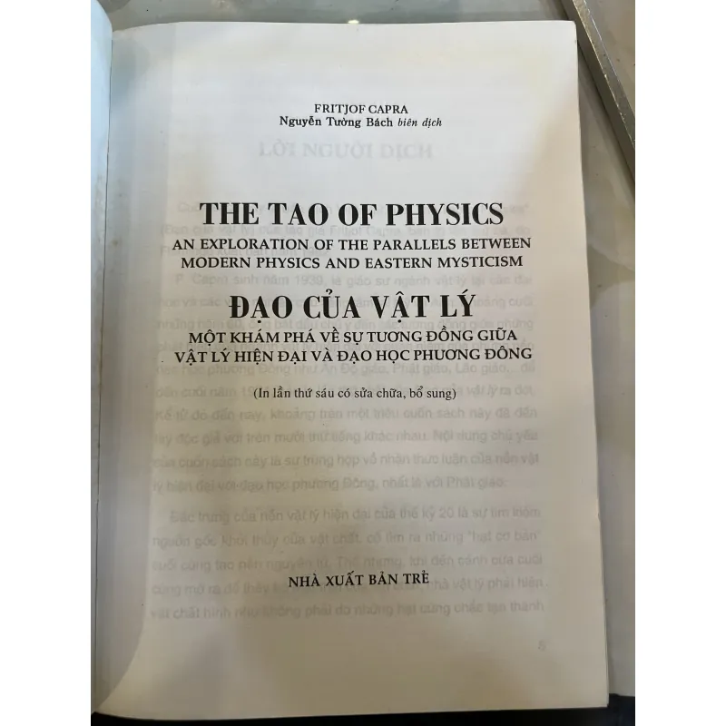 ĐẠO CỦA VẬT LÝ - FRITJOF CAPRA 1019965