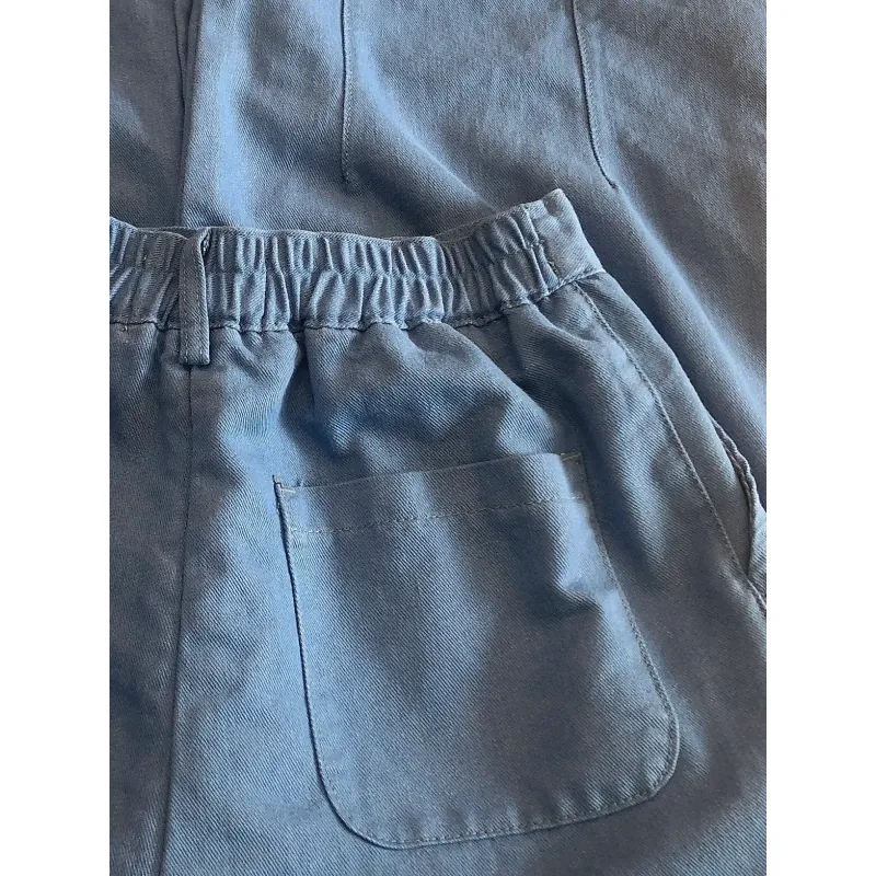 Quần jeans chất thô form thụng đẹp 1001435