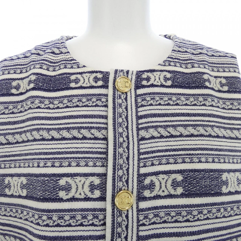 Áo khoác cardigan Baha CELINE RV0NW0028 không cổ 632809