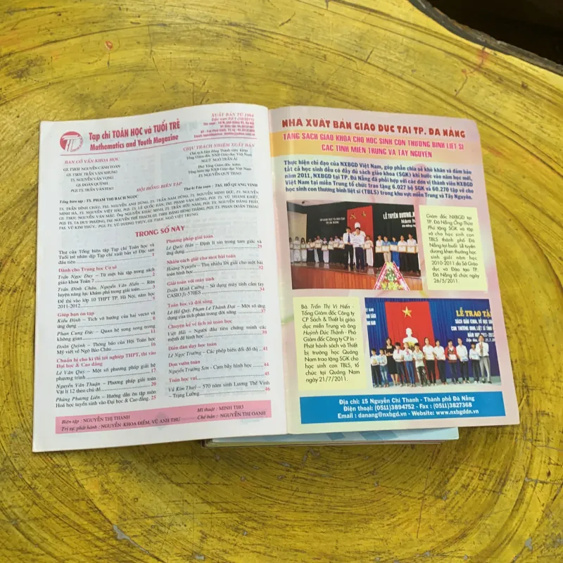 ĐẶC SAN TẠP CHÍ TOÁN HỌC & TUỔI TRẺ full 14 số 760732
