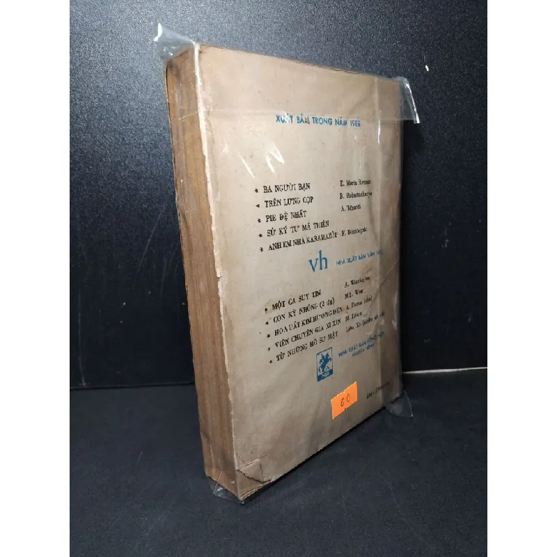 Xeda Birotto mới 70% bẩn bìa, ố vàng, có vệt nước 1988 Onore do banzac HCM2603 VĂN HỌC 414532