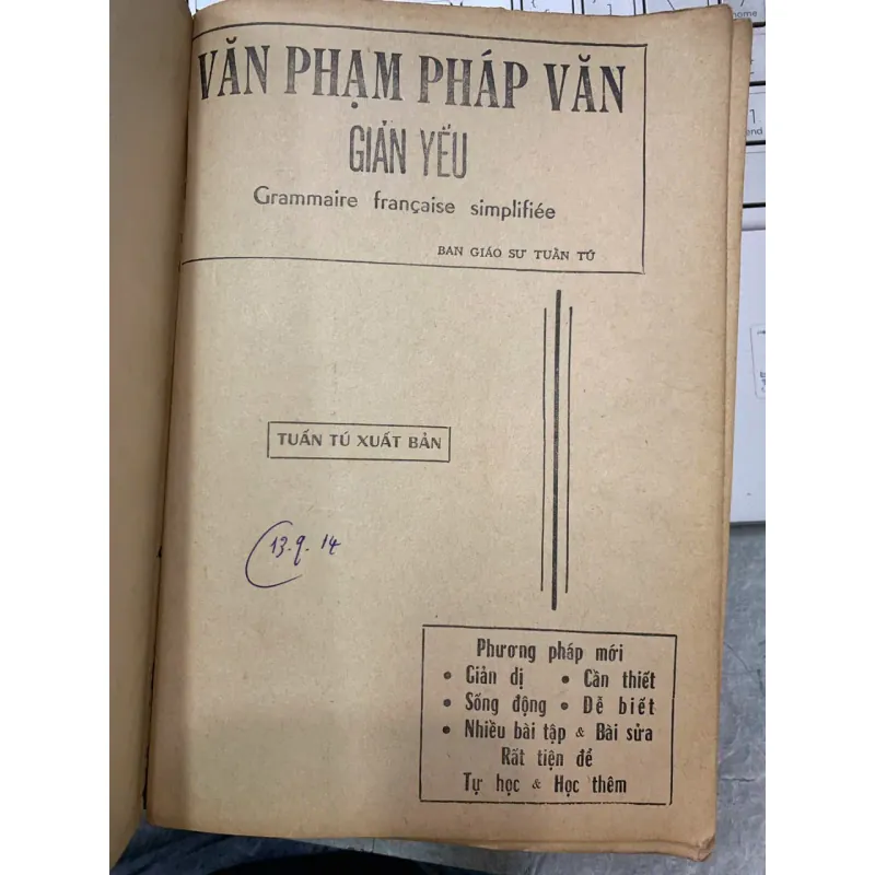 VĂN PHẠM PHÁP VĂN GIẢN YẾU - NGUYỄN VĂN TẠO 712489