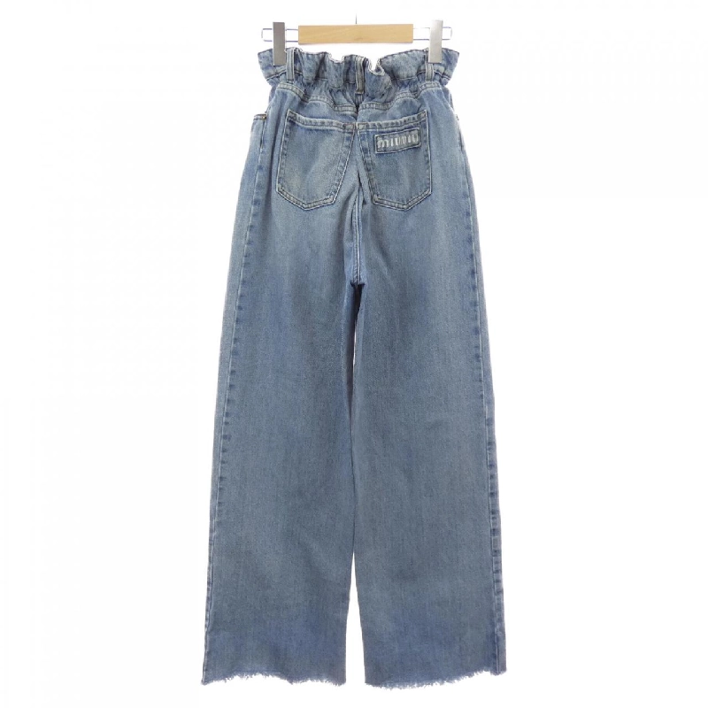 MIU MIU Hàng hiệu Iconic Denim GWP333 1SXP Jeans - Hàng hiệu Authentic 811097