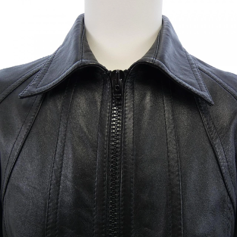 Áo khoác da cắt ra CELINE 2EF32280D - Hàng hiệu Authentic 888199