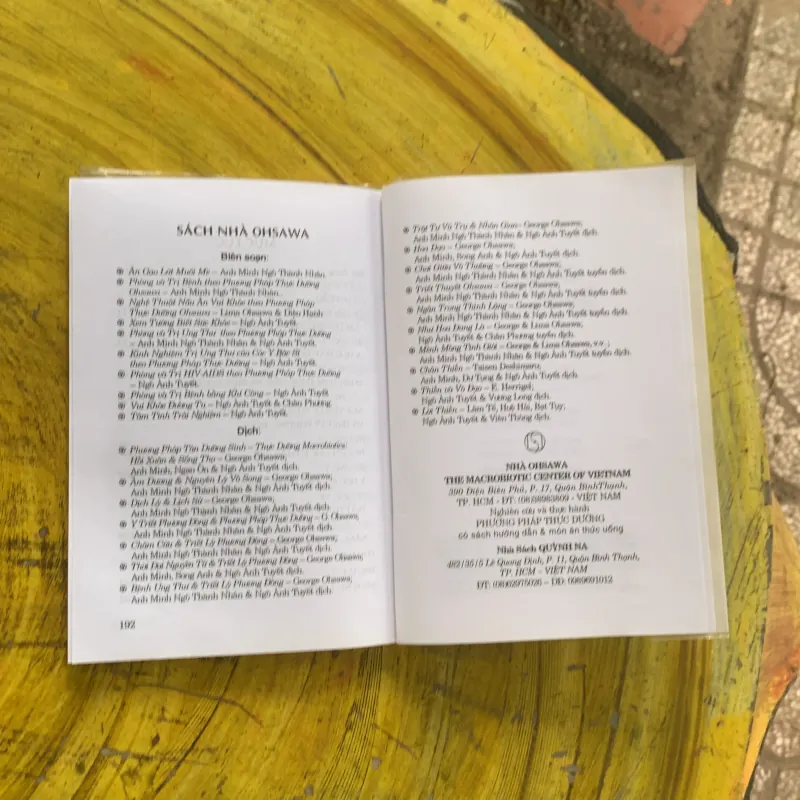 COMBO Y TRIẾT PHƯƠNG ĐÔNG & PHƯƠNG PHÁP THỰC DƯỠNG OHSAWA 935158