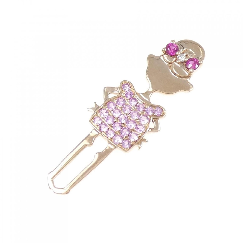 K18PG Mặt dây chuyền đá màu - Hàng hiệu Chính hãng 866829