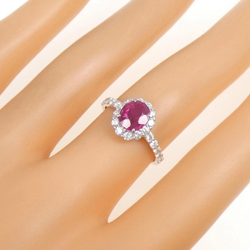 Nhẫn Ruby PT900 1.241CT - Hàng hiệu Chính hãng 851680