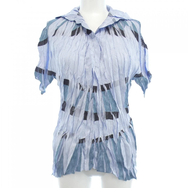 Áo sơ mi ngắn tay PLEATS PLEASE - Hàng hiệu Authentic 643533