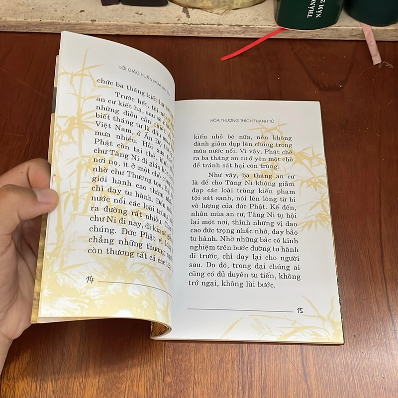 II Tựa sách: Lời Giáo Huấn Mùa An Cư - Hoà Thượng Thích Thanh Từ - 2012 524836