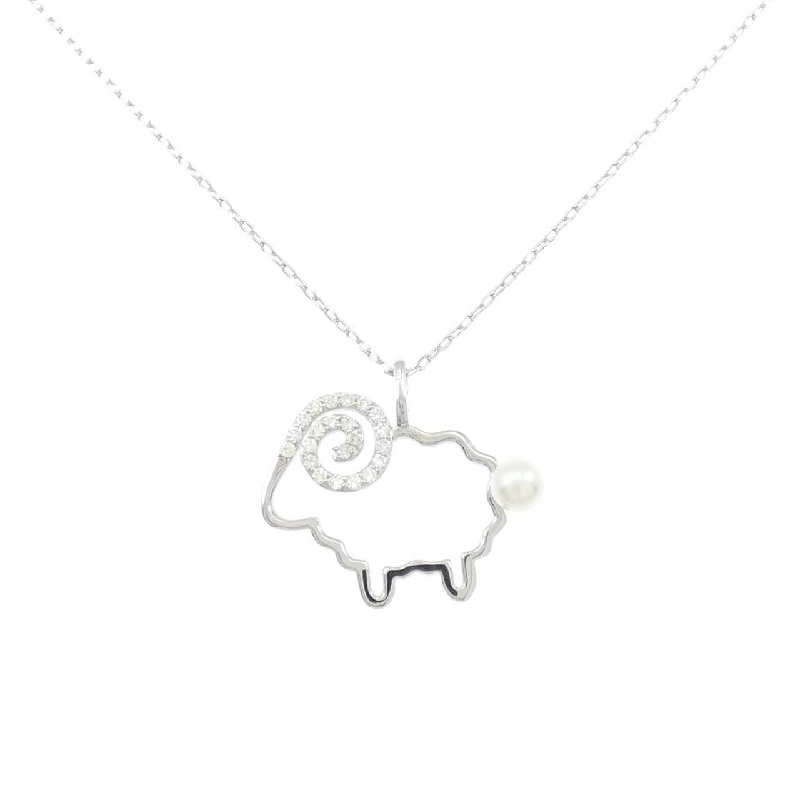 Dây chuyền ngọc trai Akoya 4.4mm PT950/PT850 - Hàng hiệu Authentic 857632