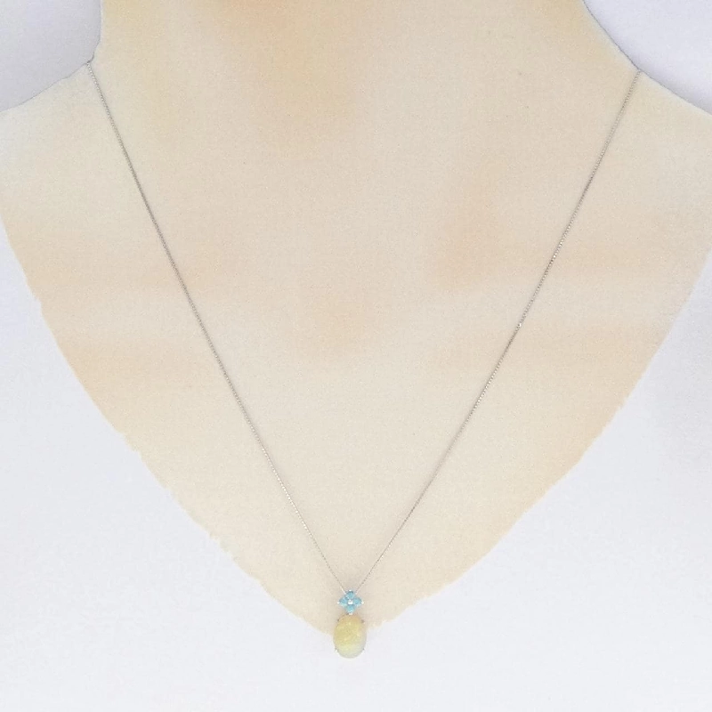 K18WG Opal Necklace 1.00CT - Hàng hiệu Chính hãng 859769