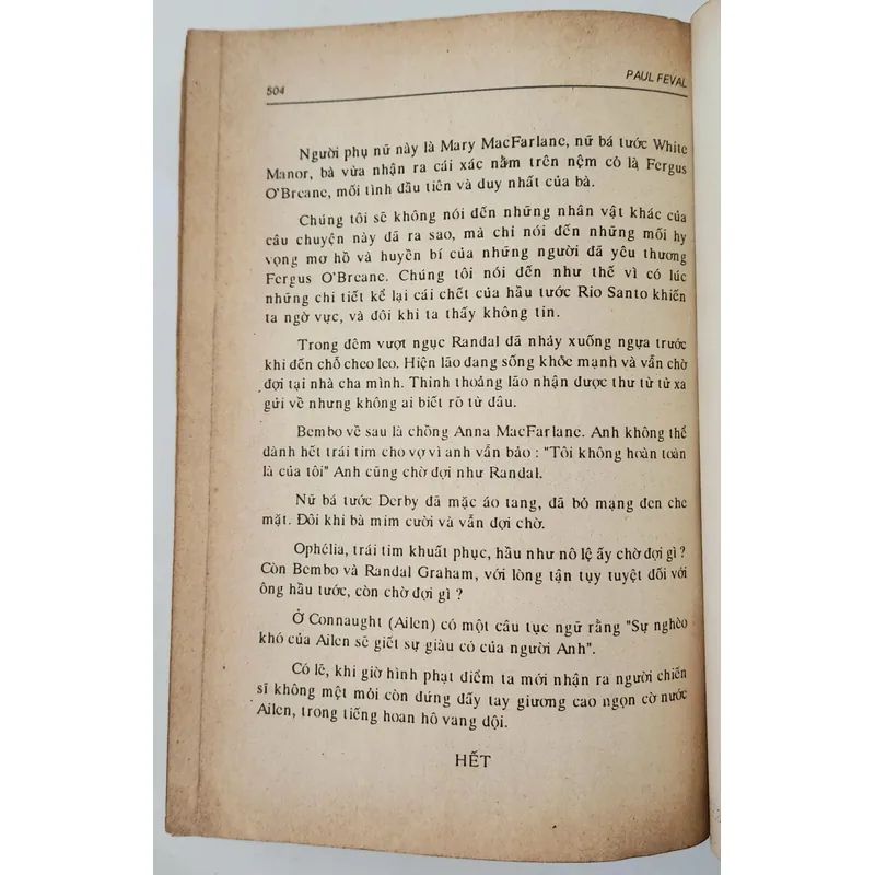 Tiểu thuyết Pháp của Paul Féval: Chiếc hôn trong mộng 717966