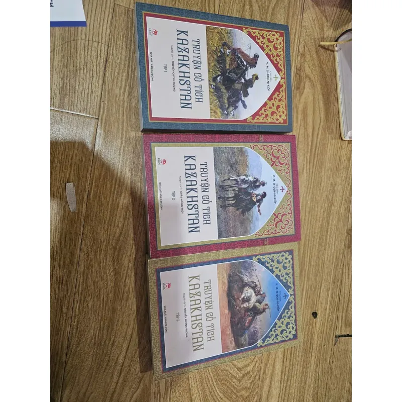 3q Truyện cổ tích  Kazakhstan tập 1,2,3 (sách chưa sử dụng)
200k (bìa 605k) 763179